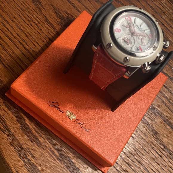 🇨🇭BNIB Glam Rock “Miami” Swiss Made Quartz Watch GR10130 - Picture 5 of 9